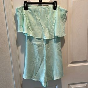 Teal romper
